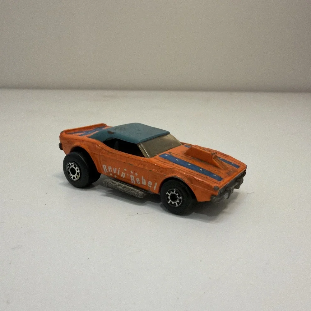 Vintage Matchbox Superfast MB1 Dodge Challenger Revin Rebel
